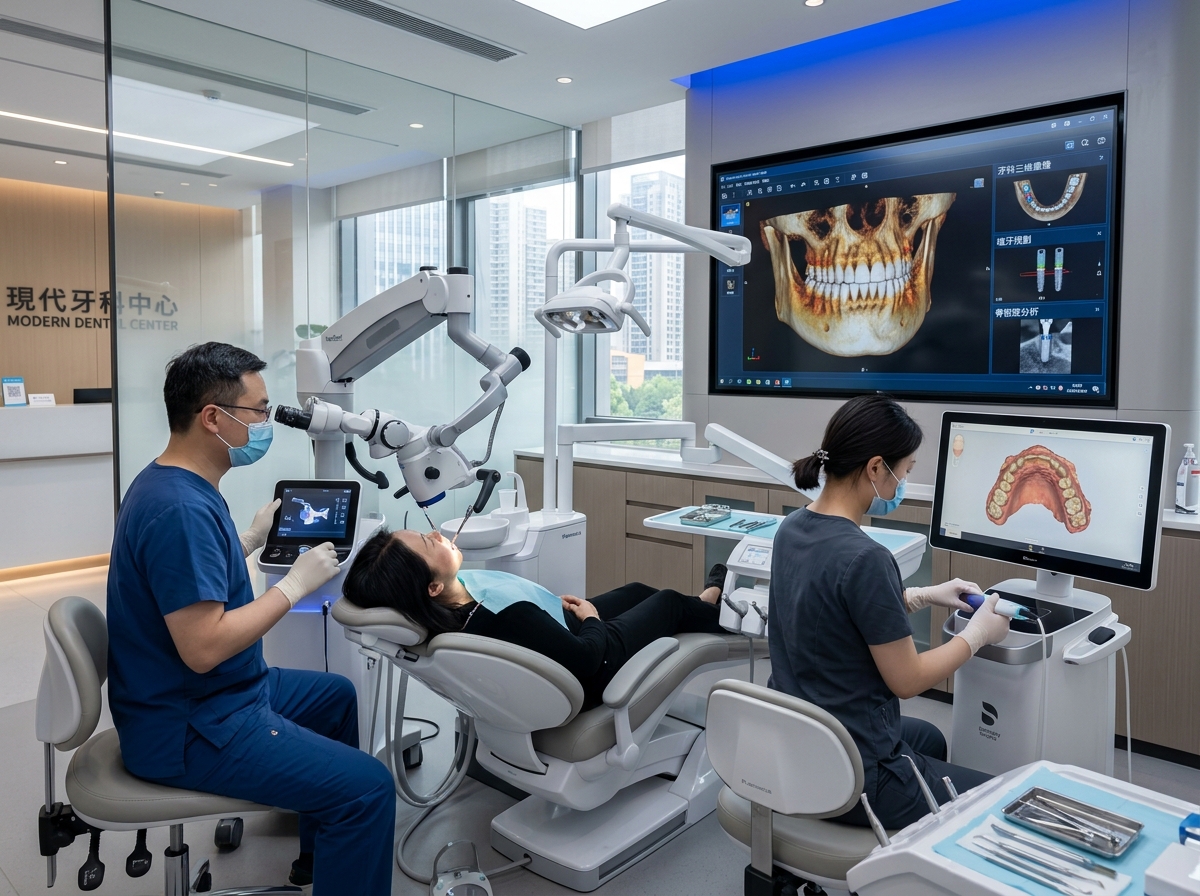 Dental care – advanced clinic in China