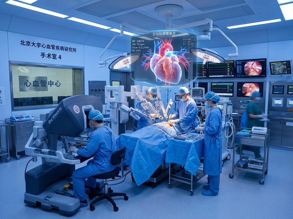 Cardiac surgery with robotic assistance – cardiology in China